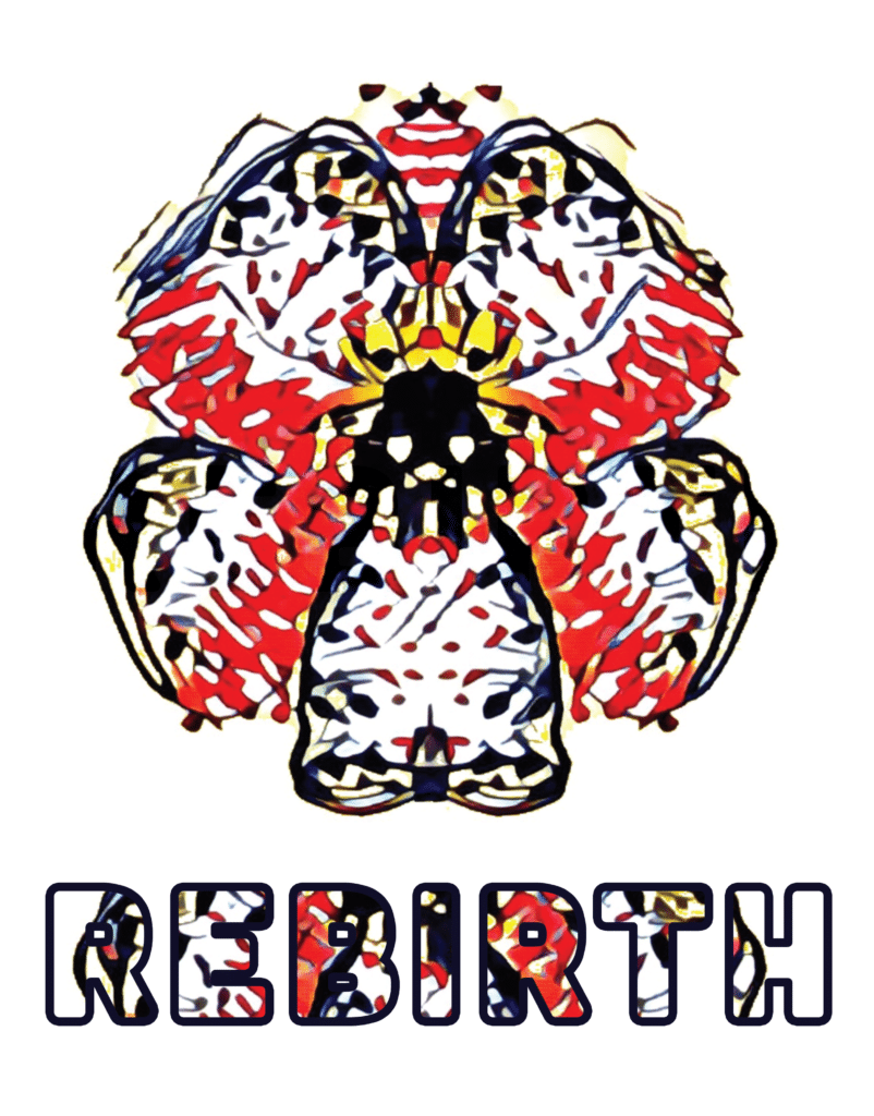 03-march-20-spring-fresh-start-art Graphic, colourful flower art.