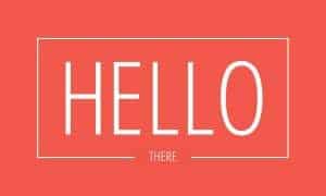 Hello there.